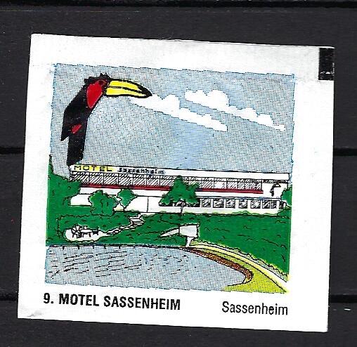 2758 VAN DER VALK 9 Motel Sassenheim, Ophalen of Verzenden, Nederland