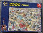 Jan van Haasteren puzzel 2000 stukjes het kantoor, Ophalen, Meer dan 1500 stukjes, Zo goed als nieuw, Legpuzzel