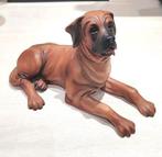 Antieke Vivian C. Italiaanse kunst hars Hond beeld, Verzenden, Zo goed als nieuw, Dier