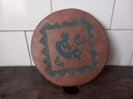 vintage tegel aardewerk onderzetter tribal decoratie etnisch, Antiek en Kunst, Verzenden