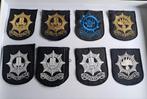 Lot oude politie emblemen., Ophalen of Verzenden, Landmacht, Nederland, Embleem of Badge