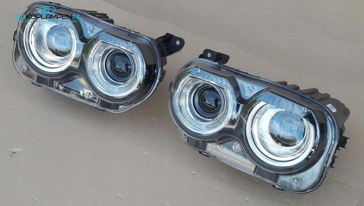 Dodge Challenger Full LED koplamp koplampen links rechts, Auto-onderdelen, Verlichting, Dodge, Gebruikt, Ophalen
