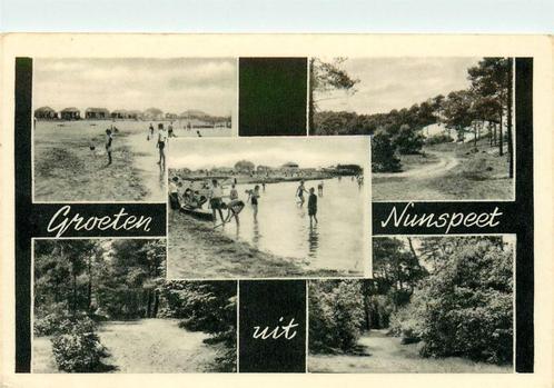 (387-115-003) Nunspeet Groeten uit, Verzamelen, Ansichtkaarten | Nederland, Gelderland, Verzenden