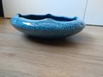Blauw Schaal/Mand - Keramiek - 25cm, Ophalen of Verzenden, Rond, Porselein of Keramiek, Schaal