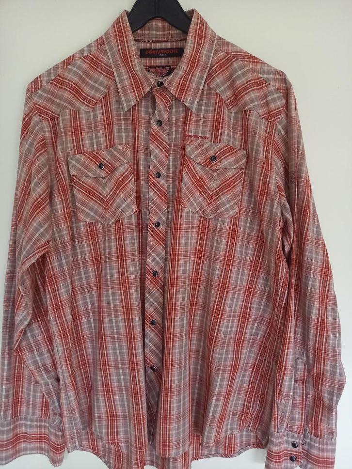 Wat een leuke set!!, Kleding | Heren, Overhemden, Zo goed als nieuw, Halswijdte 43/44 (XL), Rood, Ophalen of Verzenden