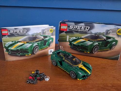 Speed Champions - Lotus Evija - 76907, Kinderen en Baby's, Speelgoed | Duplo en Lego, Zo goed als nieuw, Lego, Complete set, Ophalen of Verzenden