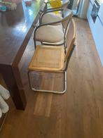 Vintage ratan thonet stoel, Kunststof, Overige kleuren, Ophalen of Verzenden, Zo goed als nieuw