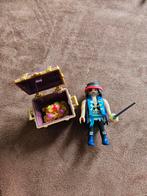 Playmobil Piraat met Schatkist, Ophalen of Verzenden, Gebruikt