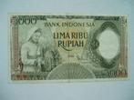 693. Indonesia, 5.000 rupiah 1958., Los biljet, Zuidoost-Azië, Verzenden