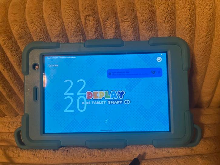 Kindertablet DEPLAY blauw – zo goed als nieuw (Tegelen), Computers en Software, Android Tablets, Zo goed als nieuw, 16 GB, Ophalen