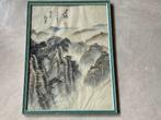 Chinese schildering op zijde van Zhang Liang gesign/gemerkt, Antiek en Kunst, Kunst | Niet-Westerse kunst, Verzenden