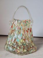 Vintage Murano Glas Tasje - Jaren '50/'60, Overige kleuren, Ophalen of Verzenden, Minder dan 50 cm, Glas