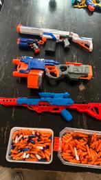 Nerf gun met heel veel kogels, Ophalen of Verzenden, Zo goed als nieuw