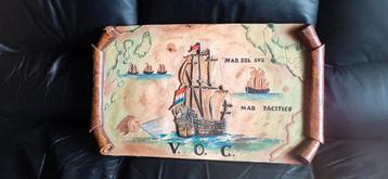 Vintage VOC Schilderij - Mar del Sur beschikbaar voor biedingen