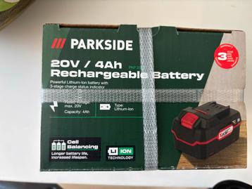 Parkside 20V 4Ah Accu - Nieuw beschikbaar voor biedingen