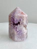 Mini druzy pink amethyst tower, Ophalen