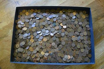Meer dan 1,5 kilo munten van 1, 2 en 5 euro beschikbaar voor biedingen