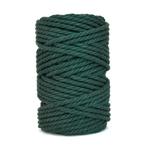 6 mm twisted macrame touw 700 gram gerecycled donker groen, Hobby en Vrije tijd, Overige Hobby en Vrije tijd, Ophalen of Verzenden