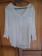 Witte blouse van Opus maat 44., Verzenden, Wit, Maat 42/44 (L), Zo goed als nieuw