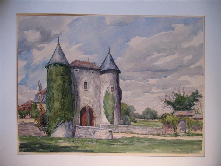 schilderij, Antiek en Kunst, Kunst | Schilderijen | Klassiek, Ophalen of Verzenden