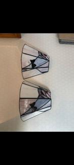 Twee Tiffany Wandlampen, Ophalen, Gebruikt, Tiffany, Wit