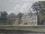 staalgravure kleur Huis ten Bosch Den Haag S. Porter, 1858, Antiek en Kunst, Kunst | Etsen en Gravures, Verzenden