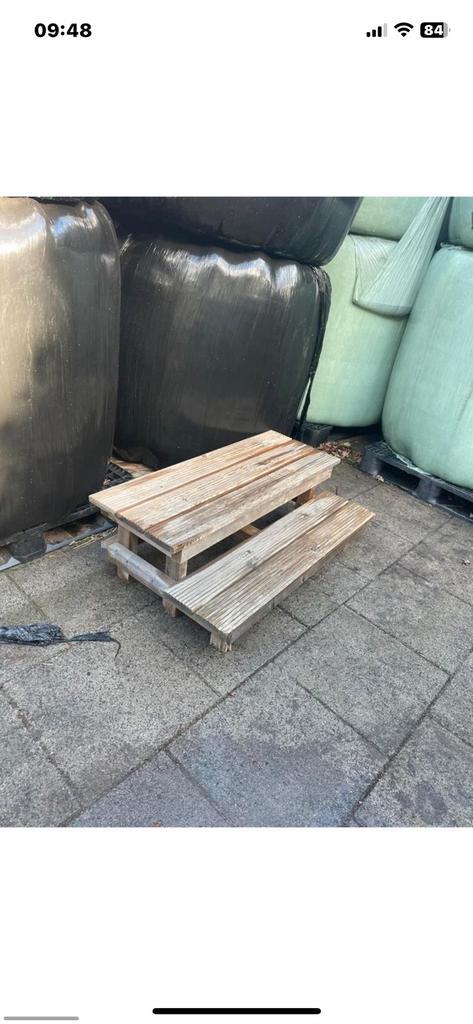 Caravan chalet opstap trap trapje instap, Ophalen, Gebruikt