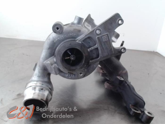 Turbo van een Fiat Talento, Auto-onderdelen, Motor en Toebehoren, Fiat, Gebruikt, 3 maanden garantie, Ophalen of Verzenden