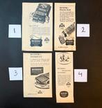 4 advertenties ‘Bussink’s ontbijtkoek’ (1947-1948), Ophalen of Verzenden, 1940 tot 1960, Knipsel(s)