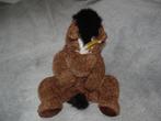 SUNKID PAARD BADSTOF BRUIN/ZWART GROOT, CA 43 CM LANG., Verzenden, Nieuw, Overige typen