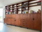 Vintage made to measure wandmeubel van Cees Braakman-Pastoe., Ophalen, Zo goed als nieuw, 25 tot 50 cm, Glas