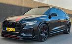 Audi Q8 Rsq8 Quattro 600PK Tiptronic 2021 Zwart, Auto's, 600 pk, Zwart, Leder, Bedrijf