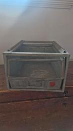 Vintage Metalen Ladeblok,industrieel, Ophalen of Verzenden