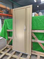 Aluminium Voordeur volpaneel goud  b99 x h215 -2214-, Niet ingevuld, 80 tot 100 cm, 215 cm of meer, Niet ingevuld