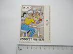 sticker Jan van Haasteren strip de pil organon retro vintage, Verzamelen, Verzenden