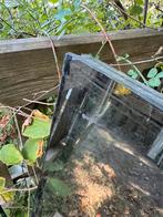 2 Dubbelglas ruiten (spiegelend), Doe-het-zelf en Verbouw, Glas en Ramen, Ophalen, Gebruikt, Gevelraam of Ruit, Dubbelglas