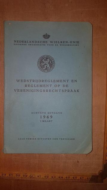Wedstrijd Reglement Wieler-unie 1969 beschikbaar voor biedingen