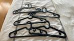 Ikea zwarte platic klerenhangers 10 stuks., Ophalen of Verzenden, Nieuw, Kunststof, Kinderen en Volwassenen