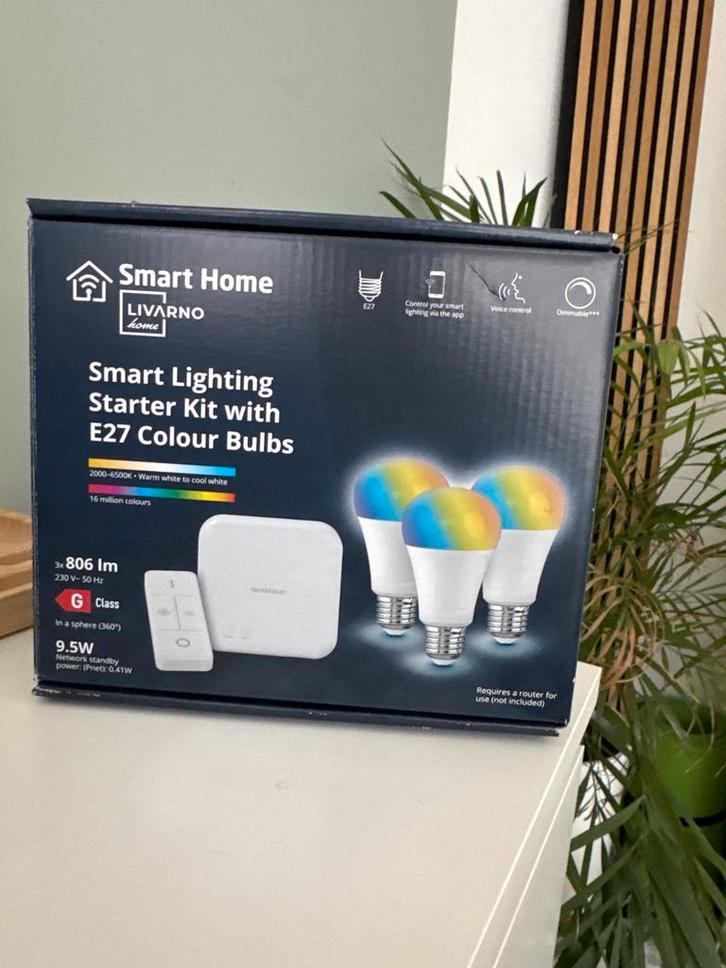 Livarno Home Smart Lighting Starter Kit, Huis en Inrichting, Lampen | Overige, Nieuw, Ophalen of Verzenden