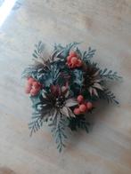 kaarsenring, Huis en Inrichting, Woonaccessoires | Kandelaars en Kaarsen, Ophalen of Verzenden, Gebruikt, Overige materialen, Minder dan 25 cm