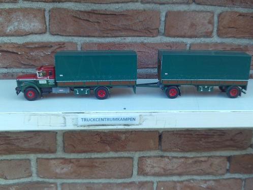 Tekno  Scania  Vabis  Combi  van  D.S.W., Hobby en Vrije tijd, Modelauto's | 1:50, Nieuw, Bus of Vrachtwagen, Tekno, Ophalen of Verzenden