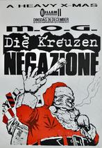 Concert poster 1989 Die Kreuzen, M.O.G. & Negazione, Gebruikt, Verzenden, Onbekend, Onbekend
