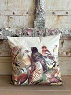 Mars & More fluwelen kussen met vogels, Ophalen of Verzenden, Vierkant