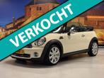 Mini Mini Cabrio 1.6 Cooper Chili Leer Airco PDC, Gebruikt, Zwart, 4 cilinders, Cabriolet