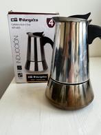 Espresso Percolator Inox, Ophalen, Afneembaar waterreservoir, Espresso apparaat, Gemalen koffie