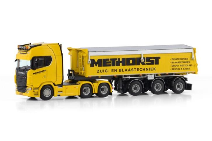 Methorst Zuig- & Blaastechniek; SCANIA S HIGHLINE CS20H 6X2, Hobby en Vrije tijd, Modelauto's | 1:50, Nieuw, Bus of Vrachtwagen