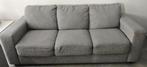 Deltona - 2 Stuks Comfortabele 3-zits bank – Grijs, Huis en Inrichting, Banken | Bankstellen, Ophalen, Driepersoons, 75 tot 100 cm