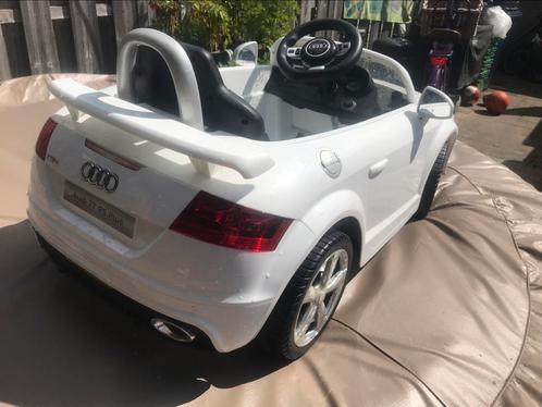 Audi TT RS Plus Kindermodel accu auto, Kinderen en Baby's, Speelgoed | Buiten | Accuvoertuigen, Gebruikt, Ophalen