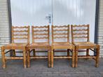 stoelen, Huis en Inrichting, Stoelen, Ophalen, Gebruikt, Bruin, Vintage