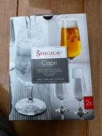 Spiegelau Capri Glazen - Set van 2 Nieuw, Glas of Glazen, Nieuw, Ophalen of Verzenden, Glas